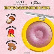 Nyx Professional Makeup Homer Simpson Donut Light Highlighter Блестящ и копринен хайлайтър под формата на пудра, вдъхновен от Simpsons 7.1g - 01 Donut Mind If I Do Nyx Professional Makeup Homer Simpson Donut Light Highlighter Блестящ и копринен хайлайтър под формата на пудра, вдъхновен от Simpsons 7.1g - 01 Donut Mind If I Do