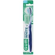 Gum Original White 561 Soft Toothbrush 1 брой - Синя - Мека четка за зъби за естествено бели зъби всеки ден