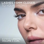 L\'Oreal Paris Extensionist Telescopic Waterproof Mascara Спирала за дълги, плътни & впечатляващи мигли 9,9ml - Black L\'Oreal Paris Extensionist Telescopic Waterproof Mascara Спирала за дълги, плътни & впечатляващи мигли 9,9ml - Black