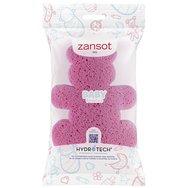 Zansot Baby 6 Months Sponge 1 брой - Розово Мече - Бебешка гъба, идеална за чувствителната кожа на вашето бебе