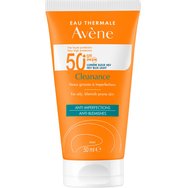 Avene комплект Cleanance TriAsorB Spf50+, 50ml & Intense Protect Fluid for Face - Body Spf50+, 150ml