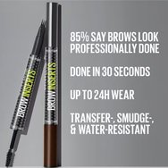 Maybelline Brow Inserts Pencil Multiplying Tool 1 брой - 06 Black Brown