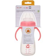 Munchkin Gentle Transition Baby\'s First Sippy Spill-Proof Antifuite Cup 6m+, 300ml - Pink