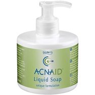 Boderm Acnaid Liquid Soap Течен почистващ сапун за лице за ежедневна грижа за мазна кожа с акне, с помпа 300ml Boderm Acnaid Liquid Soap Течен почистващ сапун за лице за ежедневна грижа за мазна кожа с акне, с помпа 300ml