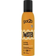 Schwarzkopf Got2b Twisted Curling Mousse 250ml - Пяна против накъдряне за перфектни къдрици