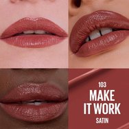 Maybelline Satin Lipstick Serum 3,4g - 103 Make It Work Maybelline Satin Lipstick Serum 3,4g - 103 Make It Work