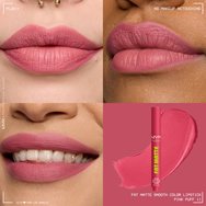 Nyx Professional Makeup Fat Matte Smooth Color Lipstick Лек Матов Червило с Цвят за Нежен & Сияен Финиш 1 брой - 11 Pink Puff