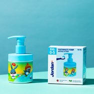 Jordan Kids 0-5 Mild Strawberry Flavour Toothpaste Pump 150ml