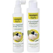Macrovita PROMO PACK Macrorepel Kids Lice Repellent Spray 150ml &GIFT Scholldays Shampoo 150ml - Репелентен лосион без мирис и шампоан за подаръци с оцет и горчив стик за защита на въшките Macrovita PROMO PACK Macrorepel Kids Lice Repellent Spray 150ml &GIFT Scholldays Shampoo 150ml - Репелентен лосион без мирис и шампоан за подаръци с оцет и горчив стик за защита на въшките