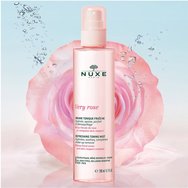 Nuxe Very Rose Refreshing Toning Mist Освежаващ тонизиращ и овлажняващ лосион в спрей за лице с розова вода 200ml
