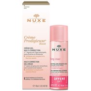 Nuxe PROMO PACK Prodigieuse Boost Face & Neck Day Gel Cream 40ml & Подарък Very Rose 3 in 1 Soothing Micellar Water 40ml