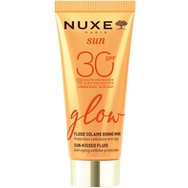Nuxe Sun Glow Spf30 Sun-Kissed Fluid Лек флуиден слънцезащитен крем за лице с висока защита с цвят, подходящ за всички тонове на кожата 40ml Nuxe Sun Glow Spf30 Sun-Kissed Fluid Лек флуиден слънцезащитен крем за лице с висока защита с цвят, подходящ за всички тонове на кожата 40ml