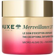 Nuxe Merveillance Lift The Exceptional Day & Night Cream 75ml - Дневен и нощен крем против стареене, който изглажда бръчките и предлага незабавен лифтинг ефект Nuxe Merveillance Lift The Exceptional Day & Night Cream 75ml - Дневен и нощен крем против стареене, който изглажда бръчките и предлага незабавен лифтинг ефект