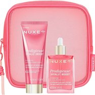 Nuxe Prodigieuse [Hyalu] Boost The Plumping Glow Cream 50ml & The Anti-Dark Spot Glow Serum 30ml & Подарък несесер 1 брой
