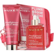 Nuxe Prodigieuse [Hyalu] Boost The Plumping Glow Cream 50ml & The Anti-Dark Spot Glow Serum 30ml & Подарък несесер 1 брой