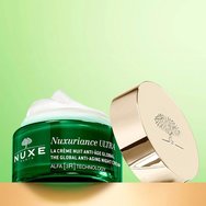 Nuxe Promo Nuxuriance Ultra The Global Anti-Aging Cream 50ml & Night Cream 50ml & The Eye & Lip Contour Cream 15ml & Подарък несесер 1 брой Nuxe Promo Nuxuriance Ultra The Global Anti-Aging Cream 50ml & Night Cream 50ml & The Eye & Lip Contour Cream 15ml & Подарък несесер 1 брой