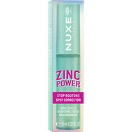 Nuxe Zinc Power Spot Corrector Локален коригиращ гел с целенасочено действие и четка Micro Patch срещу несъвършенствата по лицето, с цинк [PCA], янтарна киселина & ниацинамид 10ml