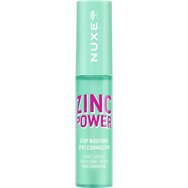 Nuxe Zinc Power Spot Corrector Локален коригиращ гел с целенасочено действие и четка Micro Patch срещу несъвършенствата по лицето, с цинк [PCA], янтарна киселина & ниацинамид 10ml
