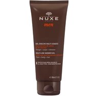Nuxe Promo Men Multi-Use Shower Gel 200ml & Boost 3, 24h Protection Deodorant 50ml & Hyaluronic Acid Moisturizing Gel 50ml