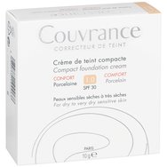 Avene Couvrance Compact Confort Spf30 Make-up 10gr - Porcelaine (01)
