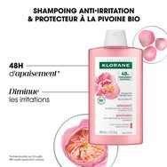 Klorane Peony Soothing & Sensitive Scalp Shampoo Travel Size 100ml