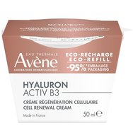 Avene Hyaluron Activ B3 Cell Renewal Cream Refill Антиейдж дневен крем за клетъчно обновяване & стягане с хиалуронова киселина 50ml Avene Hyaluron Activ B3 Cell Renewal Cream Refill Антиейдж дневен крем за клетъчно обновяване & стягане с хиалуронова киселина 50ml