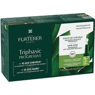 Rene Furterer PROMO PACK Triphasic Progressive Anti-Hair Loss Treatment 8x5.5ml & Подарък Triphasic Anti-Hair Loss Ritual Shampoo 100ml