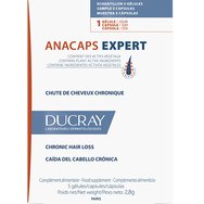 Ducray Anacaps Expert 30caps - Хранителна Добавка с Мултивитамини, Минерали & Микроелементи с Растителни Екстракти Подходяща при Хроничен Косопад Ducray Anacaps Expert 30caps - Хранителна Добавка с Мултивитамини, Минерали & Микроелементи с Растителни Екстракти Подходяща при Хроничен Косопад