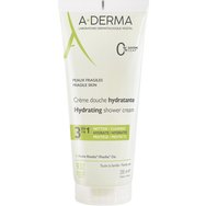A-Derma 3in1 Hydrating Shower Cream 200ml - Душ крем, който нежно почиства, защитава и хидратира чувствителната кожа за цялото семейство