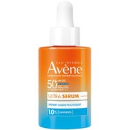 Avene Long Lasting Hydration Spf50+, 1.0% Panthenol Ultra Serum Дълготраен хидратиращ серум за лице с много висока защита и пантенол 30ml