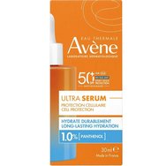 Avene Long Lasting Hydration Spf50+, 1.0% Panthenol Ultra Serum Хидратиращ серум за лице с дълготрайна хидратация и много висока защита с пантенол 30ml