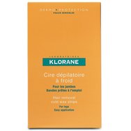 Klorane Bandes de Cire Froide a l'amande Jambes 6 парчета - Ленти за епилация със студен восък