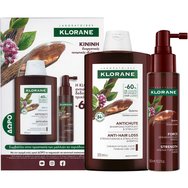 Klorane Promo Quinine Anti-Hair Loss Shampoo 200ml & Strength Intense Fortifying Serum 100ml Klorane Promo Quinine Anti-Hair Loss Shampoo 200ml & Strength Intense Fortifying Serum 100ml