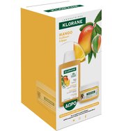 Klorane Promo Mango Nurishing Mask 150ml & Подарък Shampoo with Mango for Dry Hair 200ml - Възстановяваща & Подхранваща маска за коса с манго & Подхранващ шампоан с масло от манго за суха коса Klorane Promo Mango Nurishing Mask 150ml & Подарък Shampoo with Mango for Dry Hair 200ml - Възстановяваща & Подхранваща маска за коса с манго & Подхранващ шампоан с масло от манго за суха коса