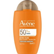 Avene Promo Ultra Fluid Perfector Spf50+ Tinted 50ml & Подарък Make Up Removing Micellar Water for Sensitive Face & Eyes 100ml Avene Promo Ultra Fluid Perfector Spf50+ Tinted 50ml & Подарък Make Up Removing Micellar Water for Sensitive Face & Eyes 100ml