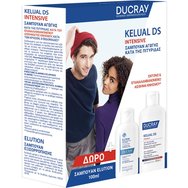 Ducray Promo Kelual DS Intensive Anti Dandruff Shampoo 100ml & Подарък Elution Gentle Balancing Shampoo 100ml Ducray Promo Kelual DS Intensive Anti Dandruff Shampoo 100ml & Подарък Elution Gentle Balancing Shampoo 100ml