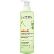 A-Derma Promo Exomega Control 2in1 Anti-Scratching Emollient Cleansing Gel 500ml & Подарък Emollient Cream 50ml A-Derma Promo Exomega Control 2in1 Anti-Scratching Emollient Cleansing Gel 500ml & Подарък Emollient Cream 50ml