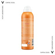 Vichy Capital Soleil Spf50+ Invisible Protective Mist Слънцезащитен крем за тяло с много висока защита под формата на спрей, водоустойчив с хидратиращо действие 200ml