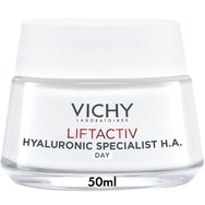 Vichy Liftactiv Hyaluronic Specialist H.A, Normal to Combination Skin Day Cream 50ml - Дневен крем за лице против бръчки с хиалуронова киселина за борба с първите признаци на стареене за нормална до комбинирана кожа Vichy Liftactiv Hyaluronic Specialist H.A, Normal to Combination Skin Day Cream 50ml - Дневен крем за лице против бръчки с хиалуронова киселина за борба с първите признаци на стареене за нормална до комбинирана кожа