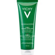 Vichy Normaderm 3 in 1 Scrub + Mask + Cleanser 125ml Vichy Normaderm 3 in 1 Scrub + Mask + Cleanser 125ml