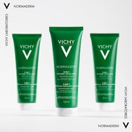 Vichy Normaderm 3 in 1 Scrub + Mask + Cleanser 125ml Vichy Normaderm 3 in 1 Scrub + Mask + Cleanser 125ml