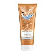 Vichy Capital Soleil Wet Skin Gel Kids Spf50+ Много слънцезащитен детски слънцезащитен крем за нанасяне и върху мокра кожа 200ml