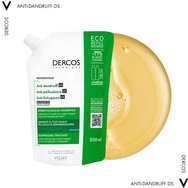 Vichy Dercos Anti-Dandruff Dermatological Shampoo for Normal to Oily Hair Refill 500ml