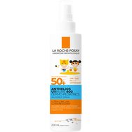 La Roche-Posay Anthelios UV Mune 400 Dermo-Pediatrics Invisible SpraySpf50+, 200ml - Фино течащ детски спрей слънцезащитен крем с много висока защита, подходящ и за кожа с атопична склонност La Roche-Posay Anthelios UV Mune 400 Dermo-Pediatrics Invisible SpraySpf50+, 200ml - Фино течащ детски спрей слънцезащитен крем с много висока защита, подходящ и за кожа с атопична склонност