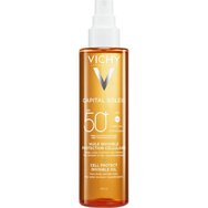 Vichy Capital Soleil Spf50+ Cell Protect Invisible Oil for Face, Body & Hair Ends 200ml