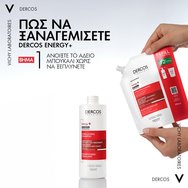 Vichy Dercos Energy+ Stimulating Shampoo - Refill 400ml