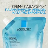 La Roche-Posay Lipikar Surgras Anti-Dryness Cream Wash 400ml Refill