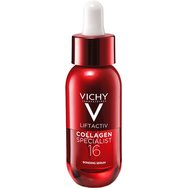 Vichy Liftactiv Collagen Specialist 16 Bonding Serum 30ml - Серум за лице против бръчки, който повишава производството на колаген и се бори с 16 признака на стареене Vichy Liftactiv Collagen Specialist 16 Bonding Serum 30ml - Серум за лице против бръчки, който повишава производството на колаген и се бори с 16 признака на стареене