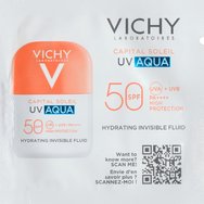 Мостра Vichy Capital Soleil UV-AQUA Spf50 Hydrating Invisible Fluid 1ml - 