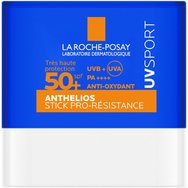 La Roche-Posay Anthelios UVSport Spf50+ Pro Resistance Stick 8g - Слънцезащитен стик за лице с много висока защита, устойчив на пот, интензивна слънчева светлина и триене, с витамин Е